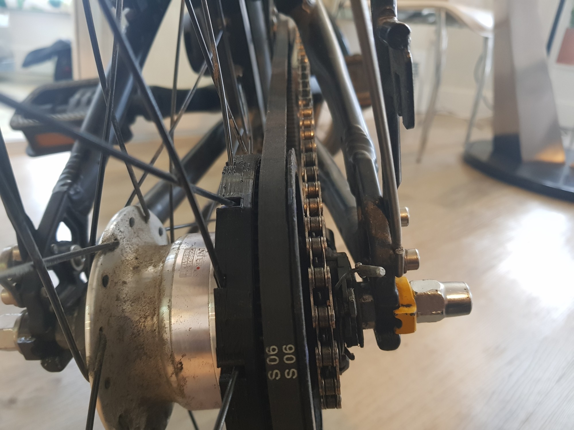 Belt alignment